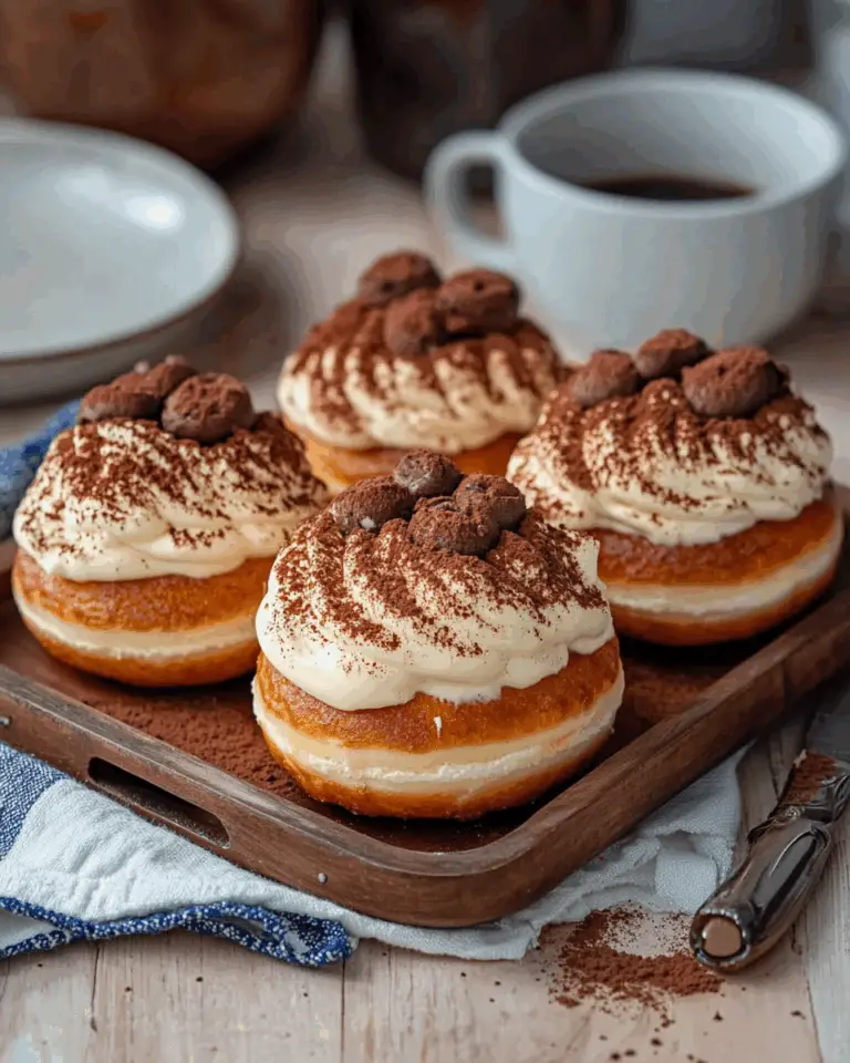 Tiramisu Doughnuts