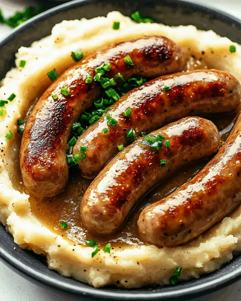 Bangers and Mash