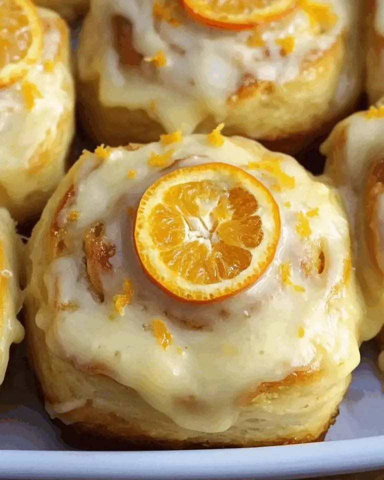 Orange Sweet Rolls