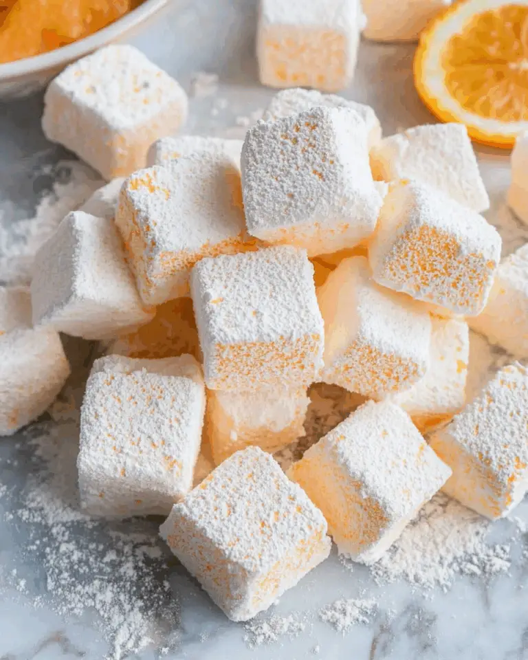 Orange Cream Marshmallows