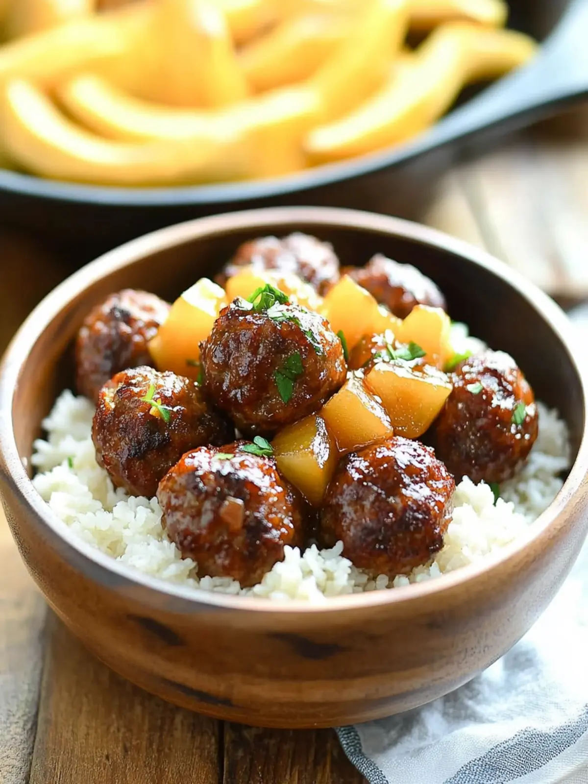 Easy Hawaiian Meatballs