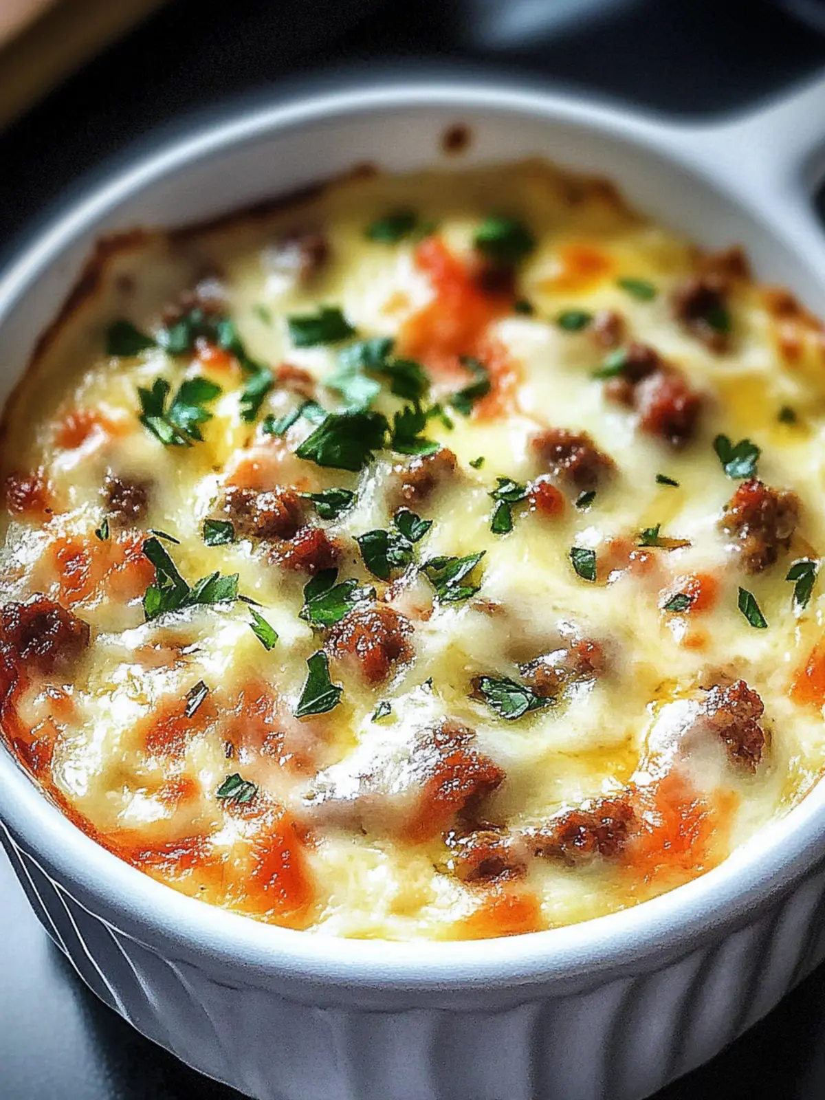 Creamy Cheese and Chorizo Dip
