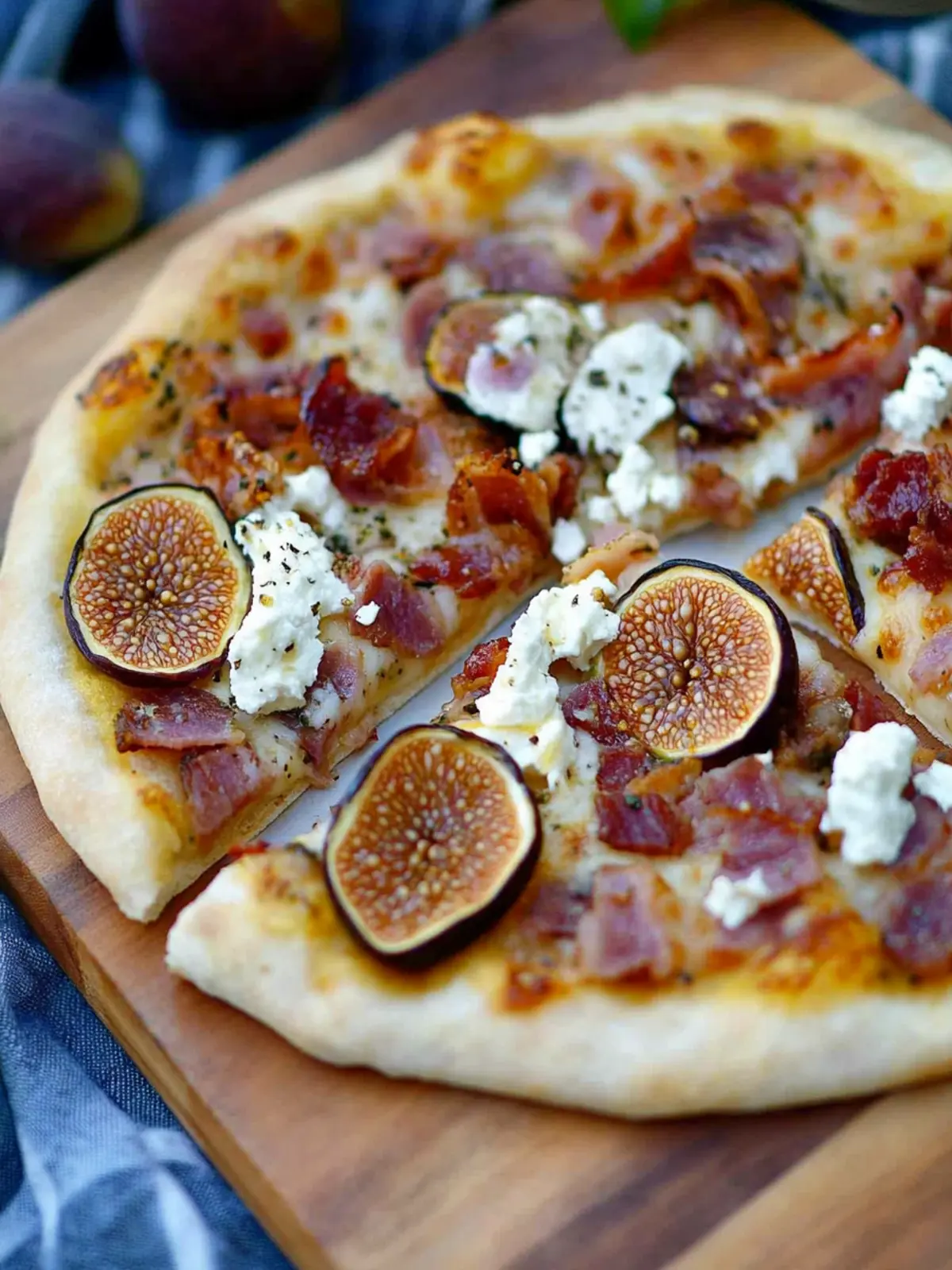 Bacon Fig Pizza