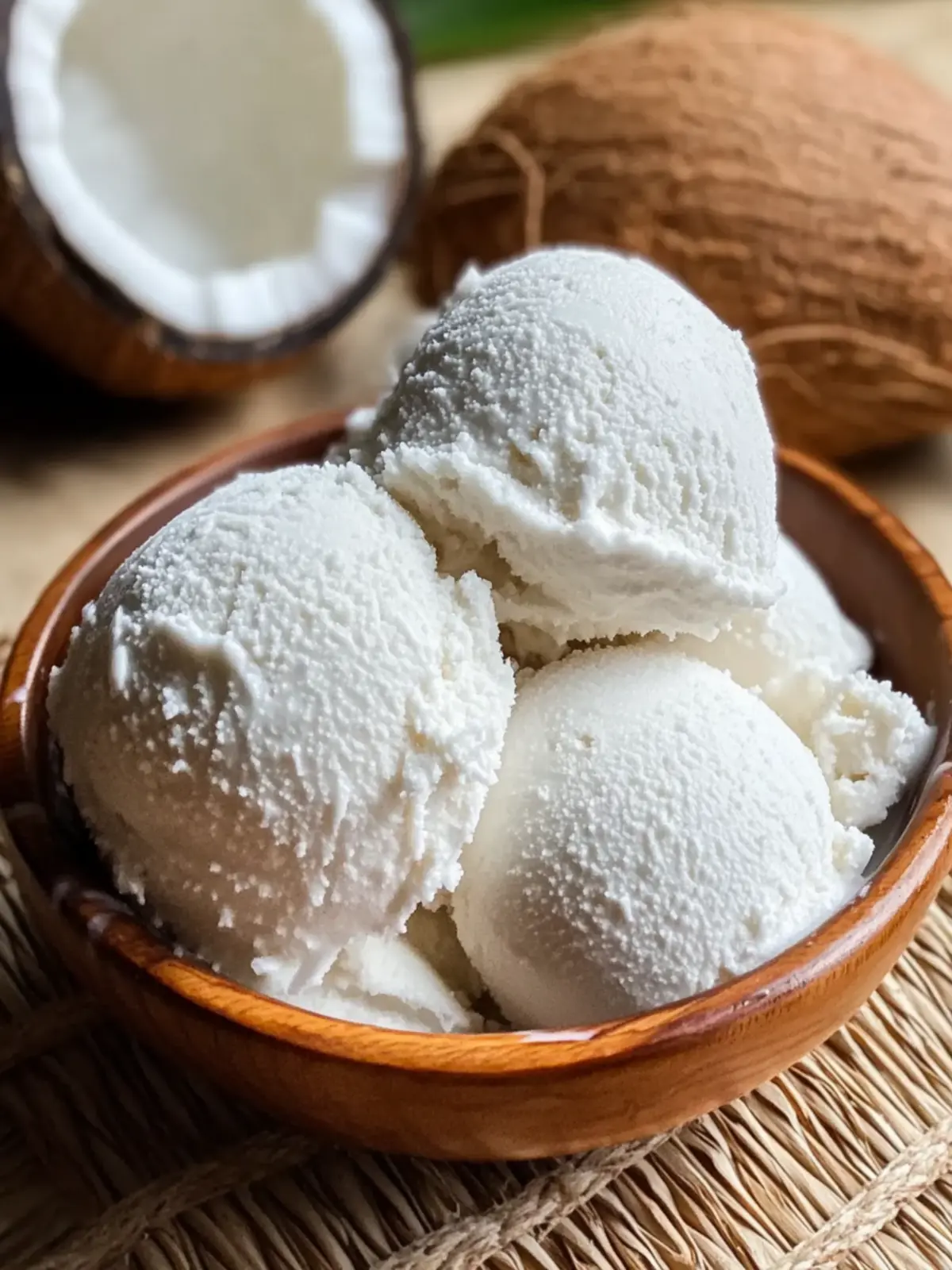 Thai Coconut Milk Ice Cream