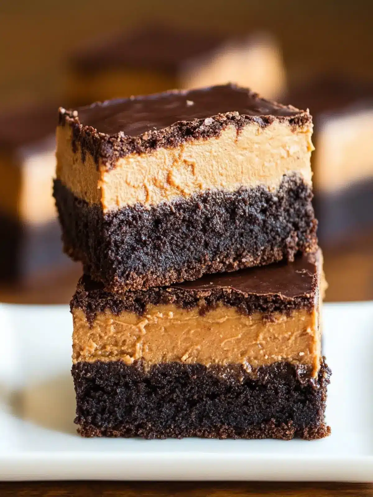Peanut Butter Brownies