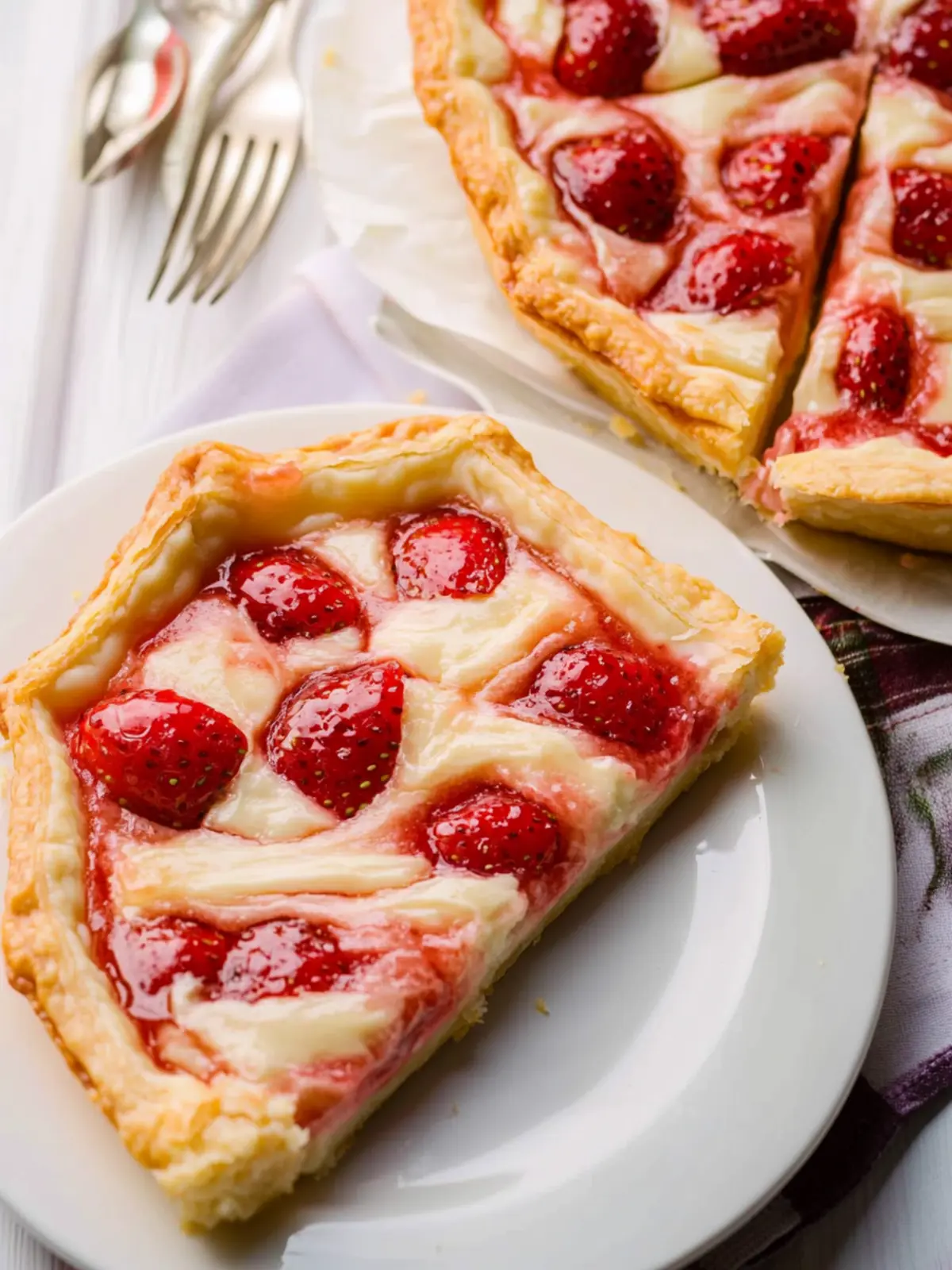 Strawberry Cheesecake Tart