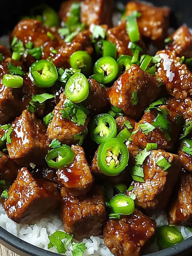 Sweet Jalapeno Glazed Pork