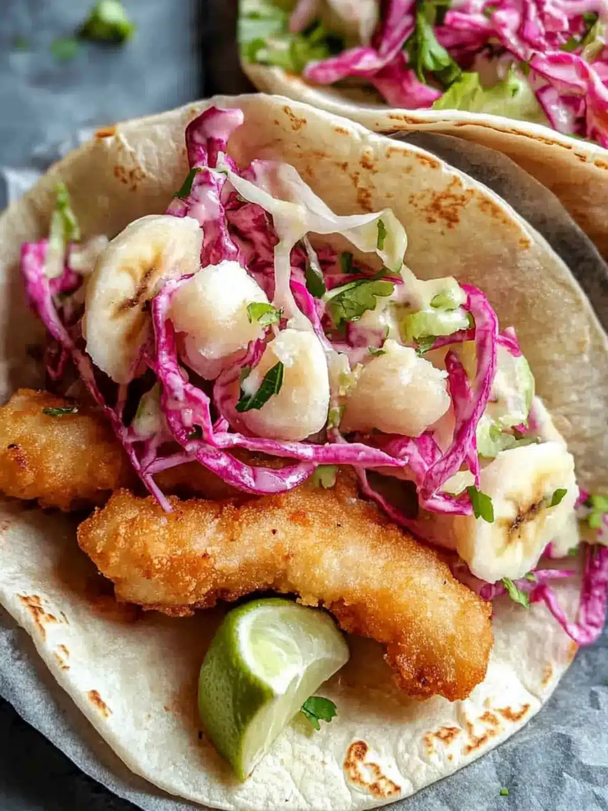 Vegan Fish Tacos (with Banana Blossom!)