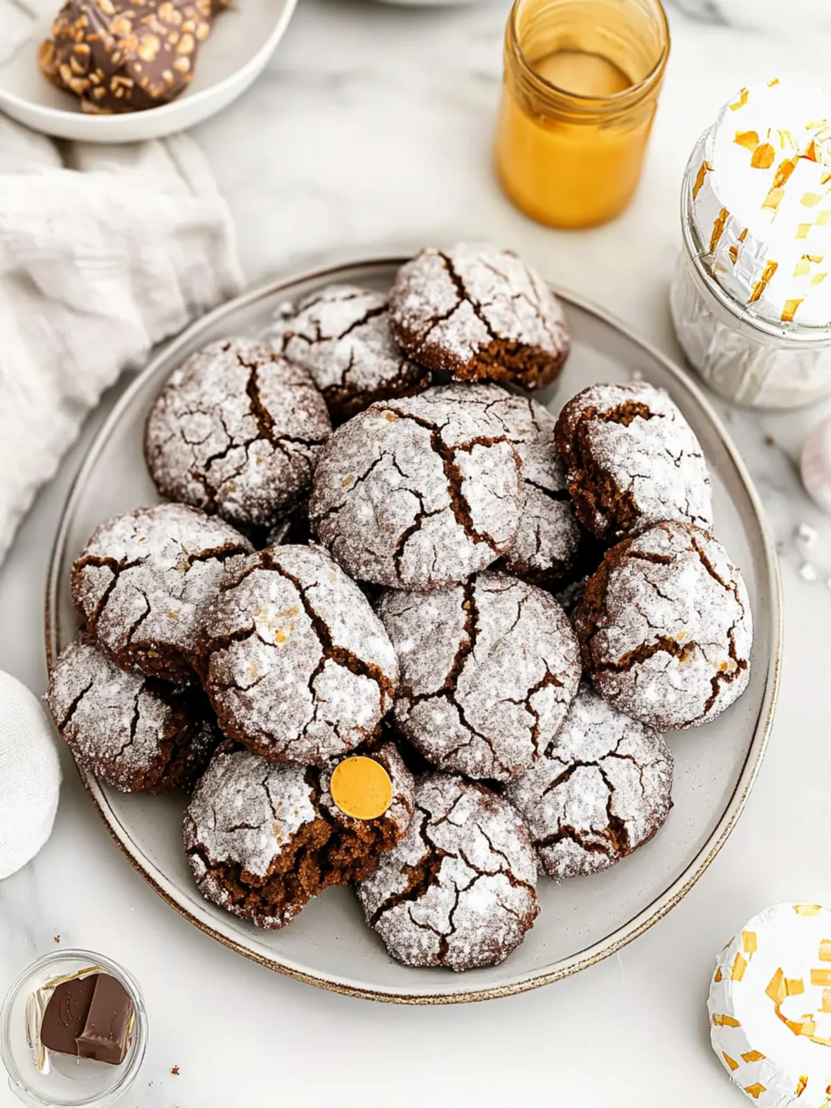 Reese’s Crinkle Cookies