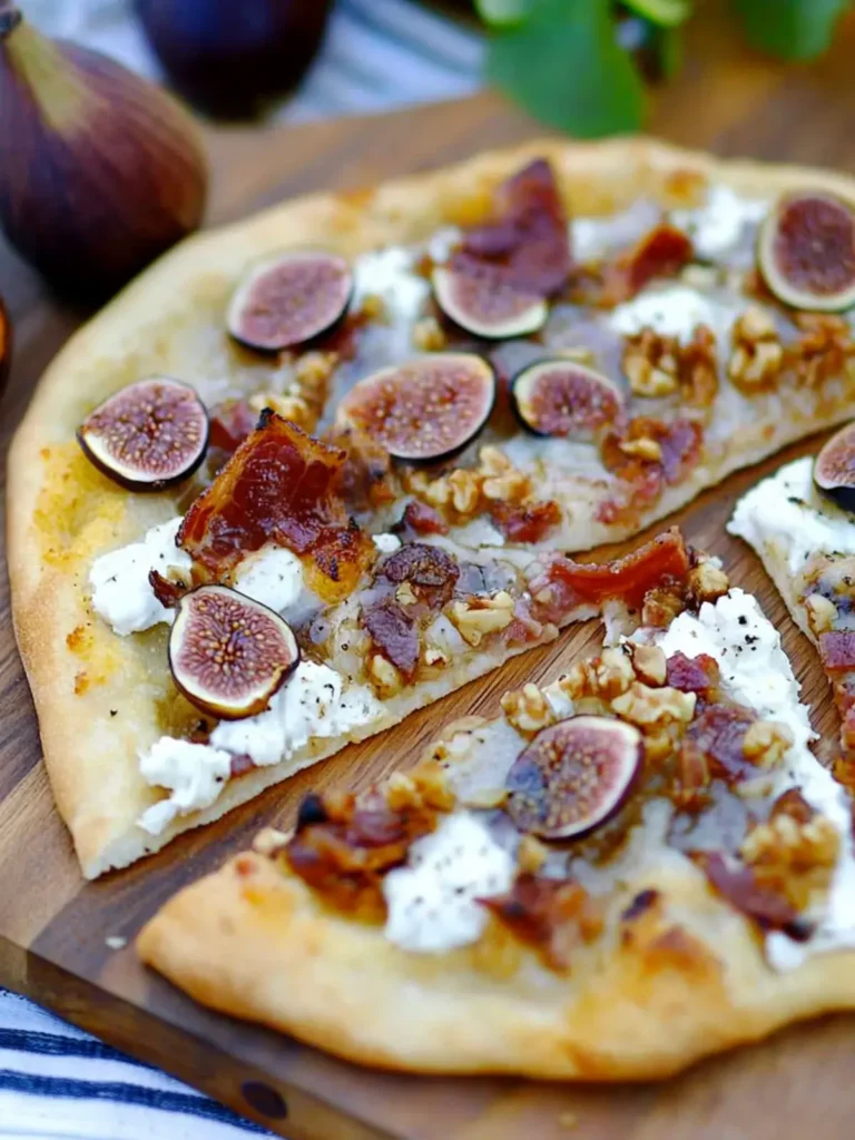 Bacon Fig Pizza