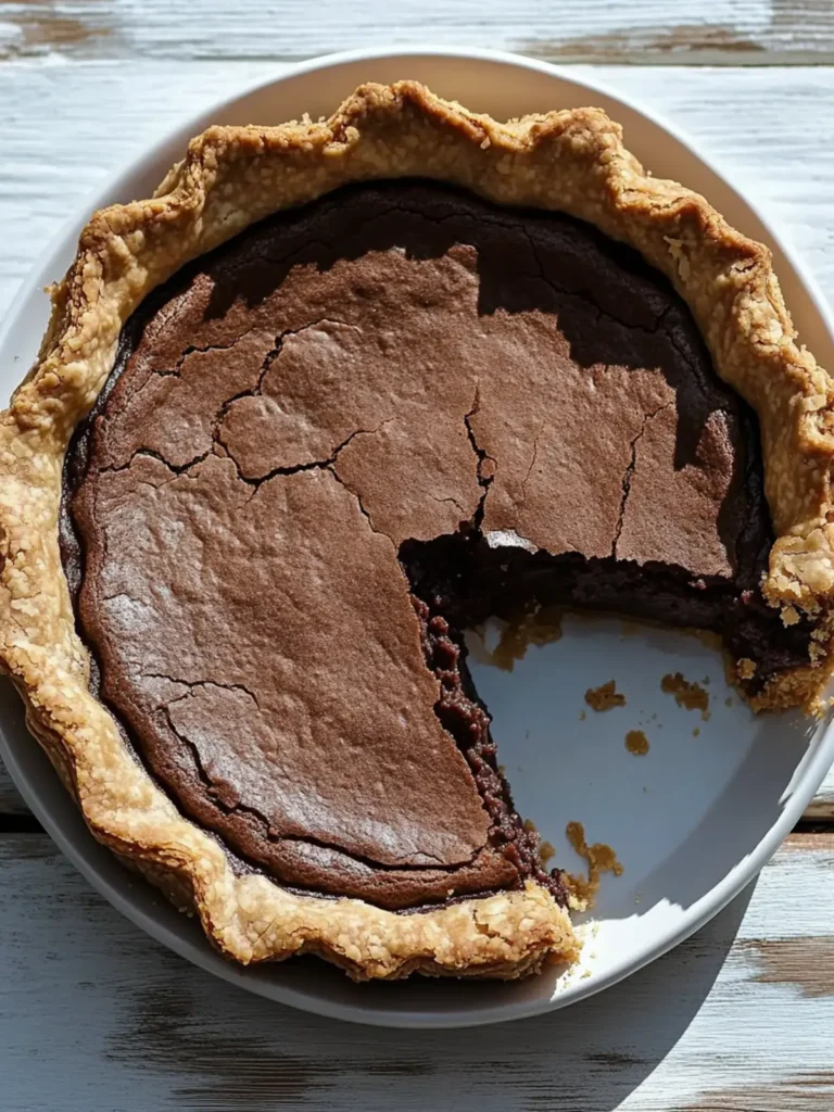 Chocolate Chess Pie