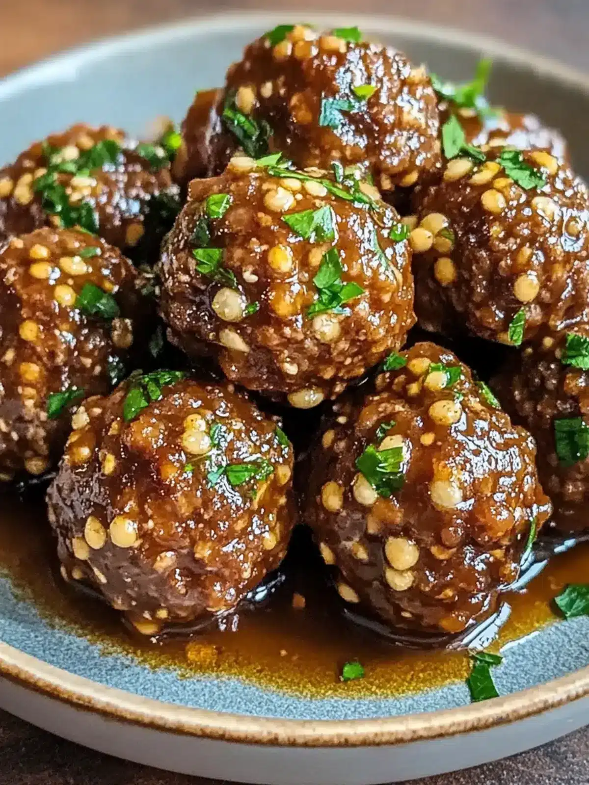 Mushroom Meatballs