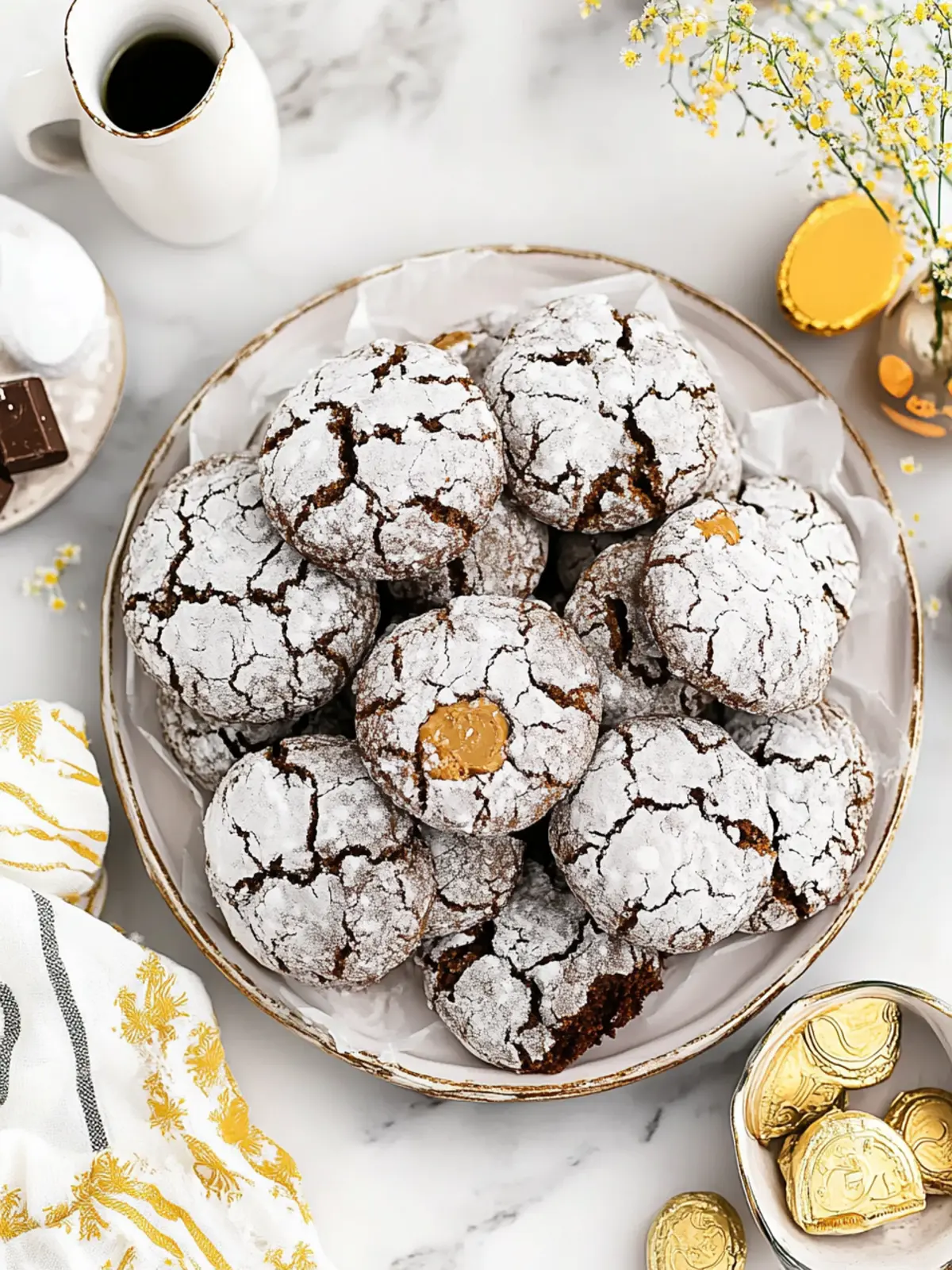 Reese’s Crinkle Cookies
