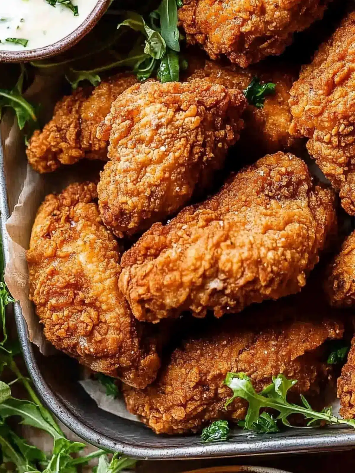 Vegan Buttermilk Air Fryer Seitan Chicken