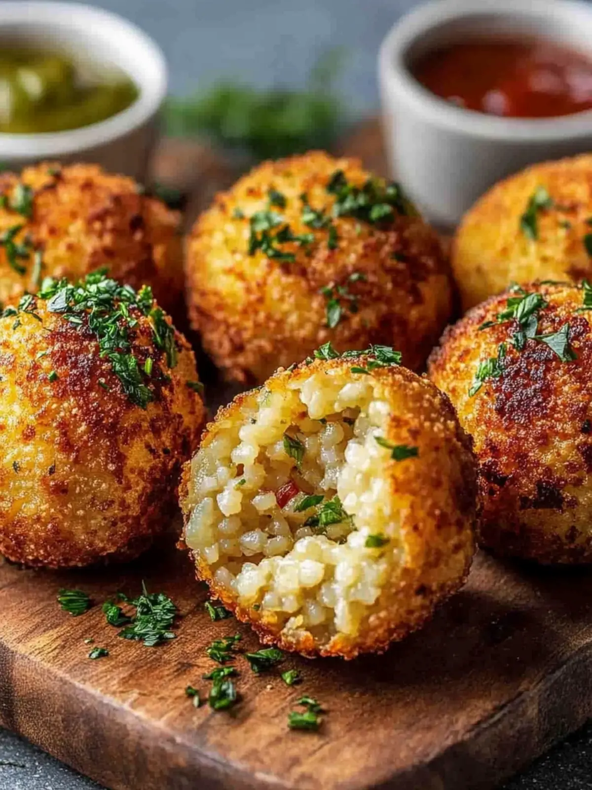 Authentic Baked Arancini