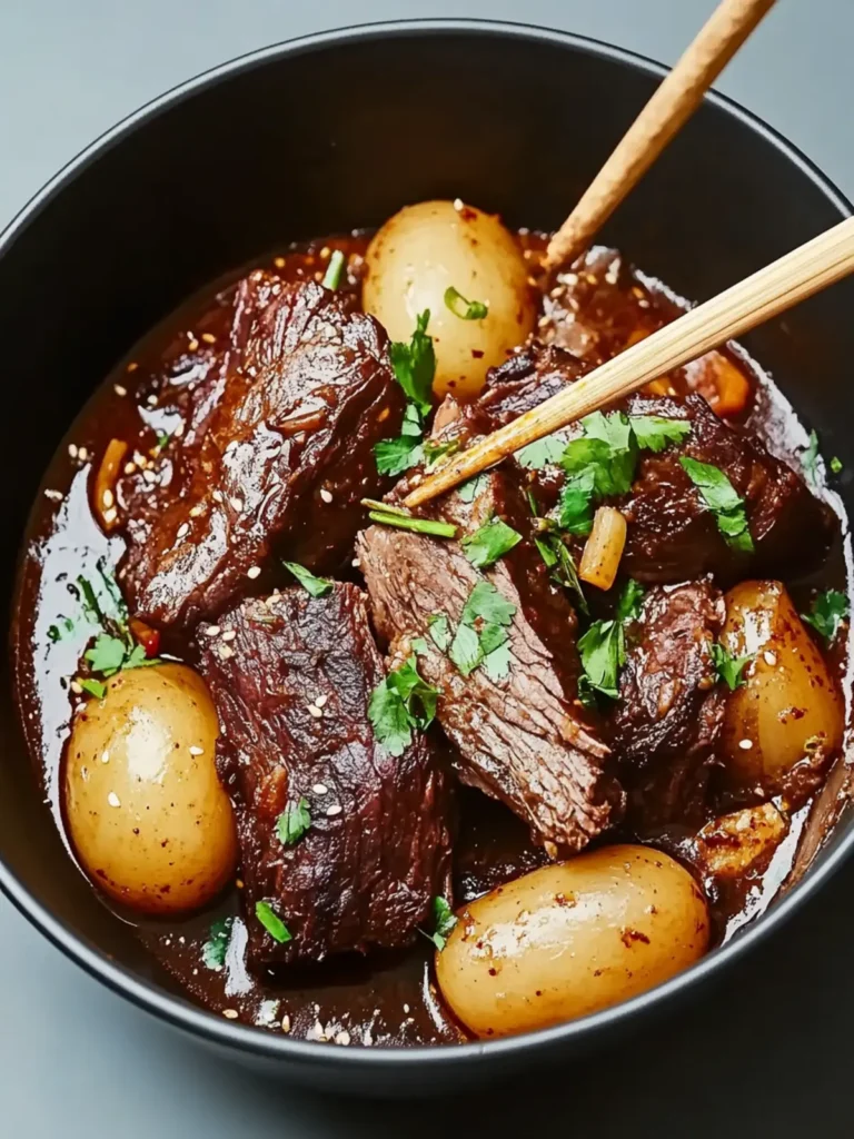 Korean Style Pot Roast