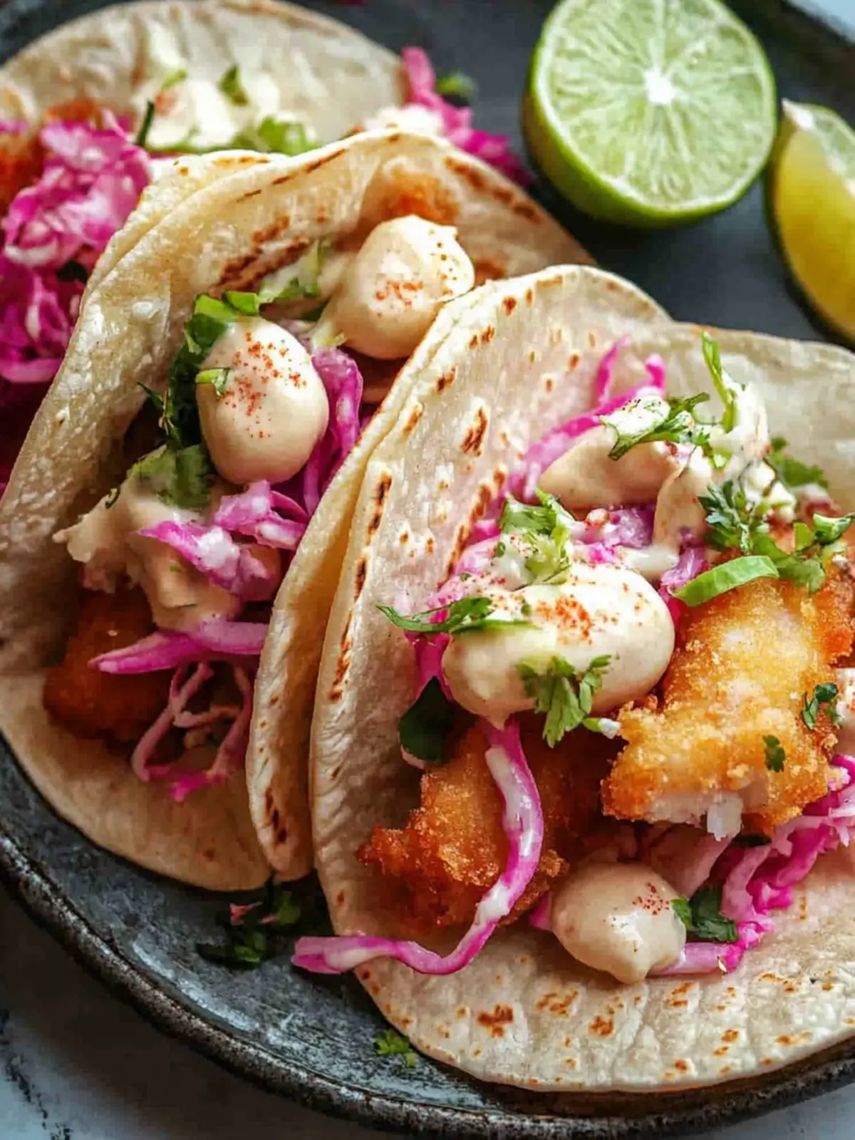 Vegan Fish Tacos (with Banana Blossom!)