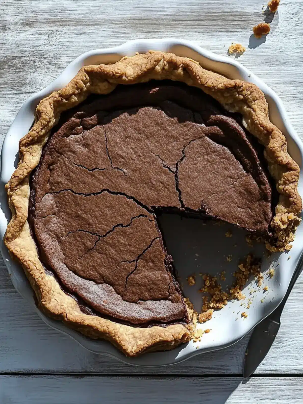 Chocolate Chess Pie