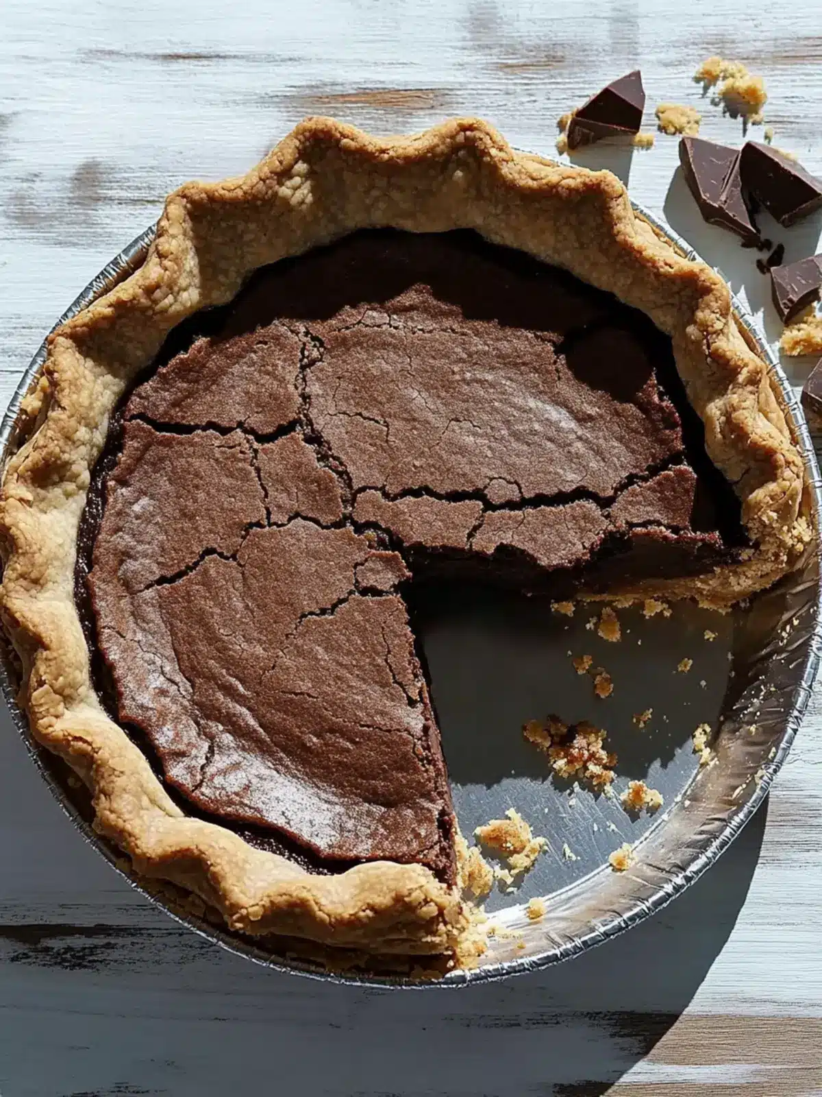 Chocolate Chess Pie