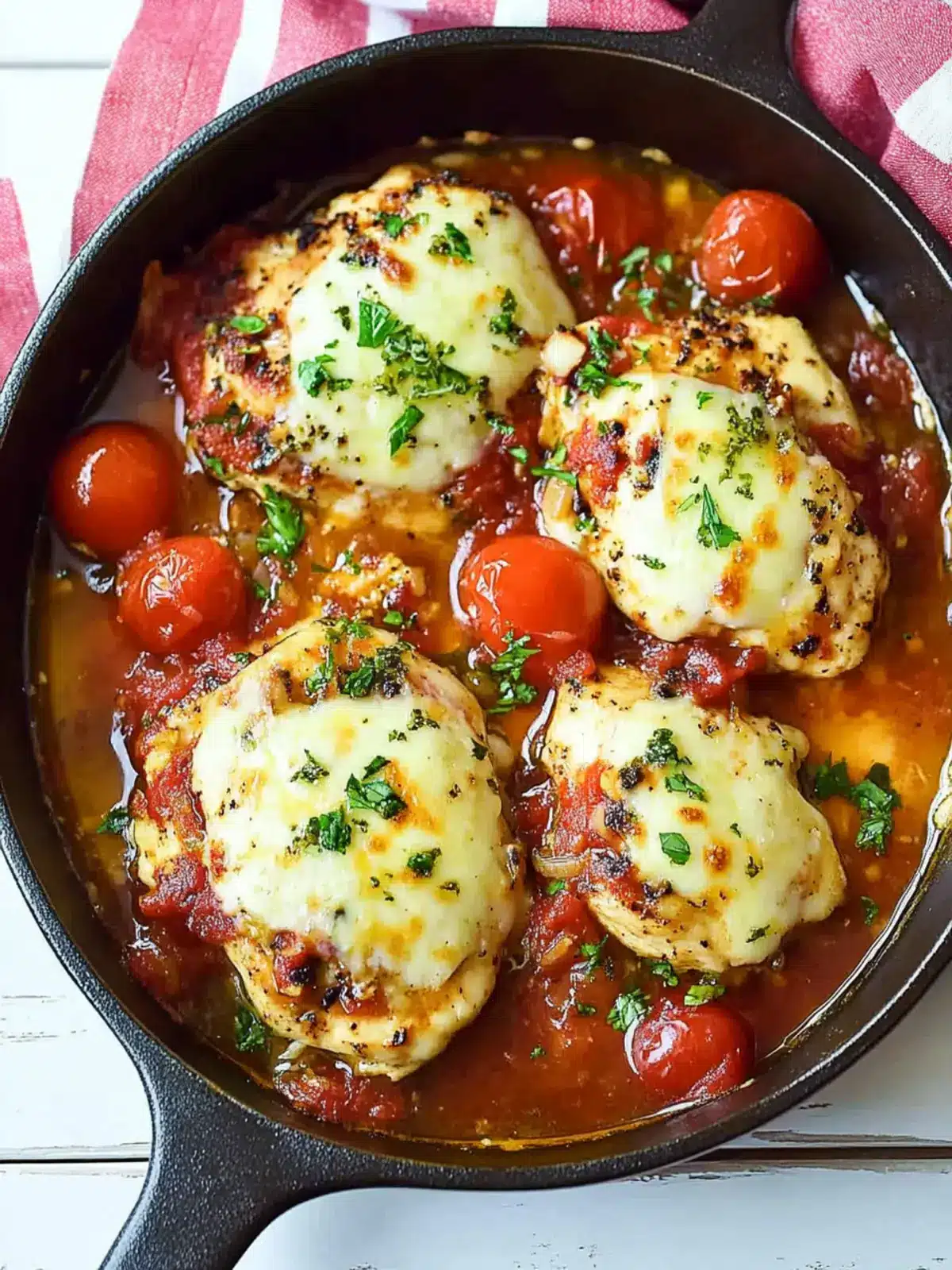 Baked Caprese Chicken