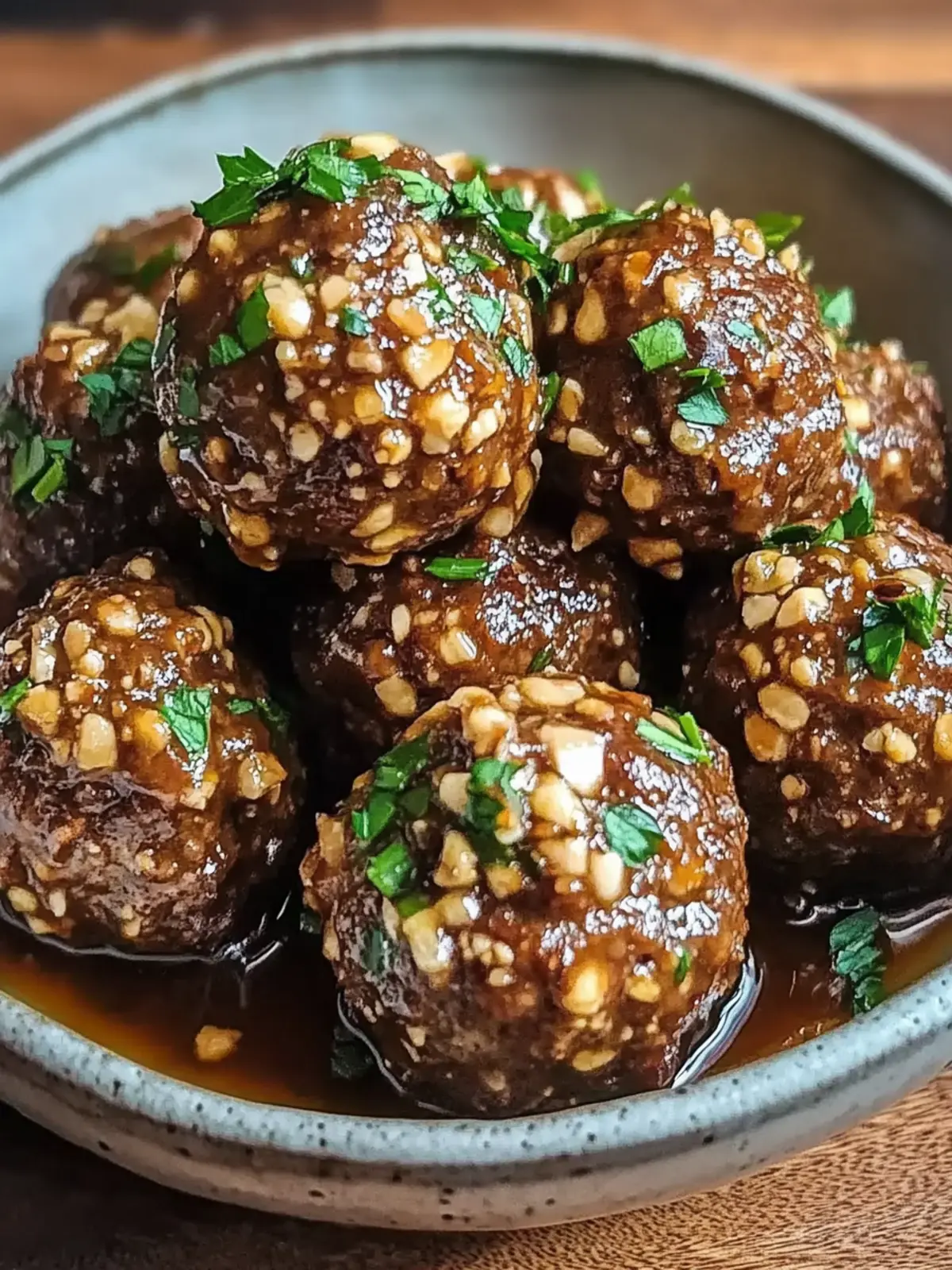 Mushroom Meatballs