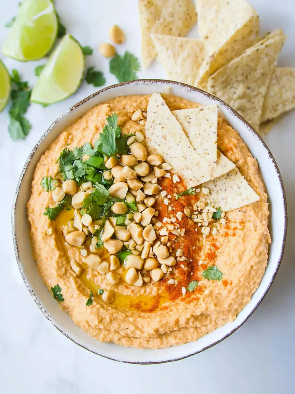 Thai Peanut Hummus