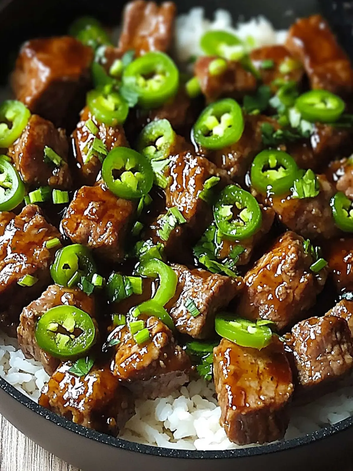 Sweet Jalapeno Glazed Pork