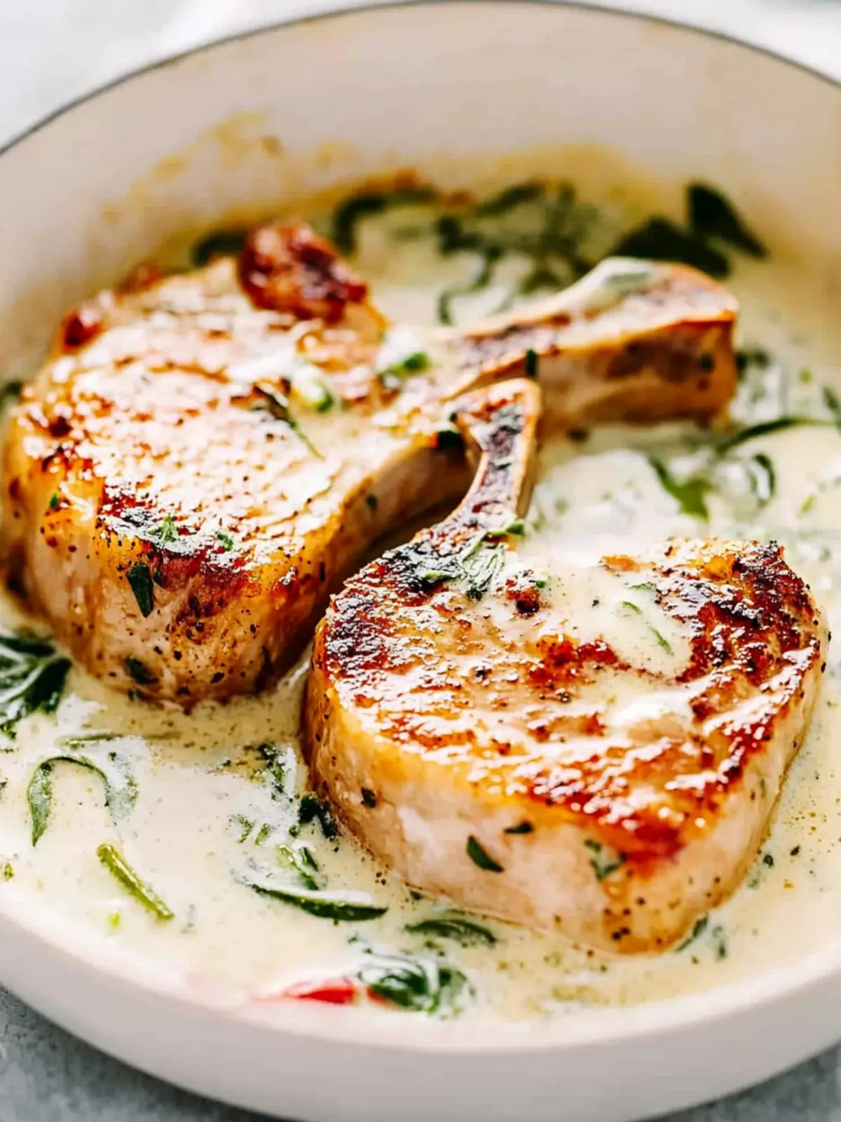 Mustard Pork Chops