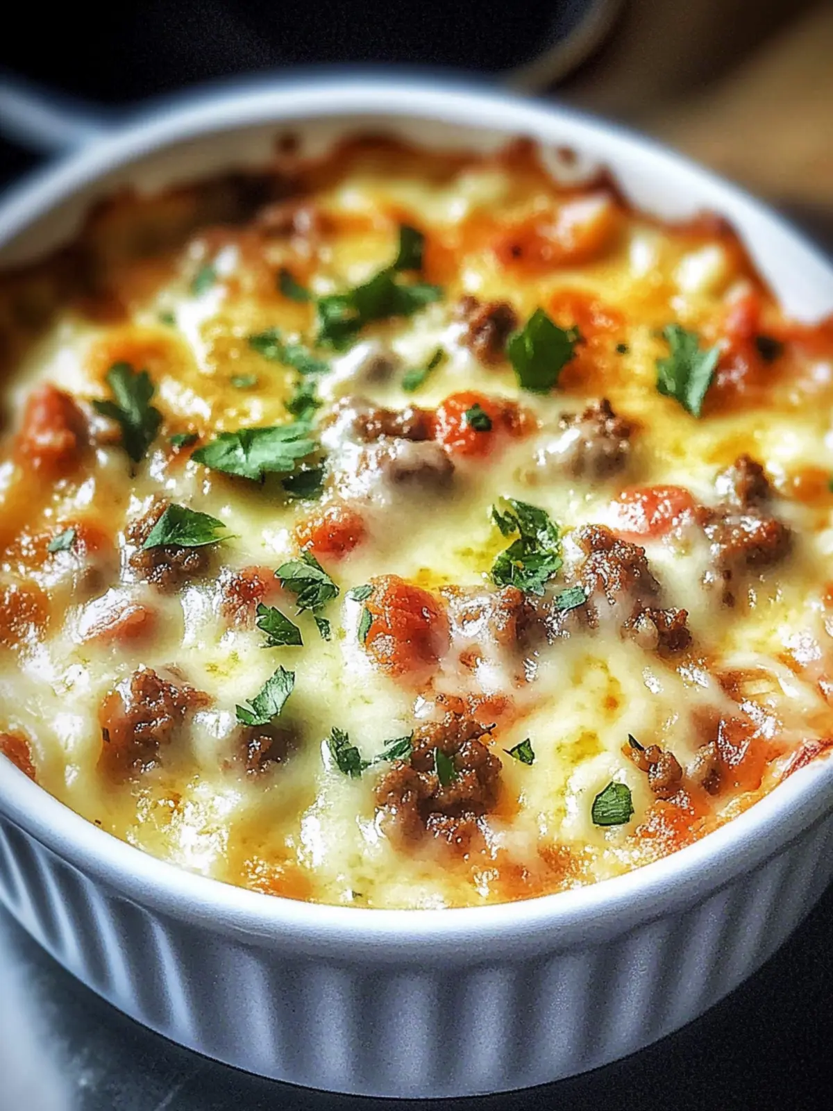Creamy Cheese and Chorizo Dip