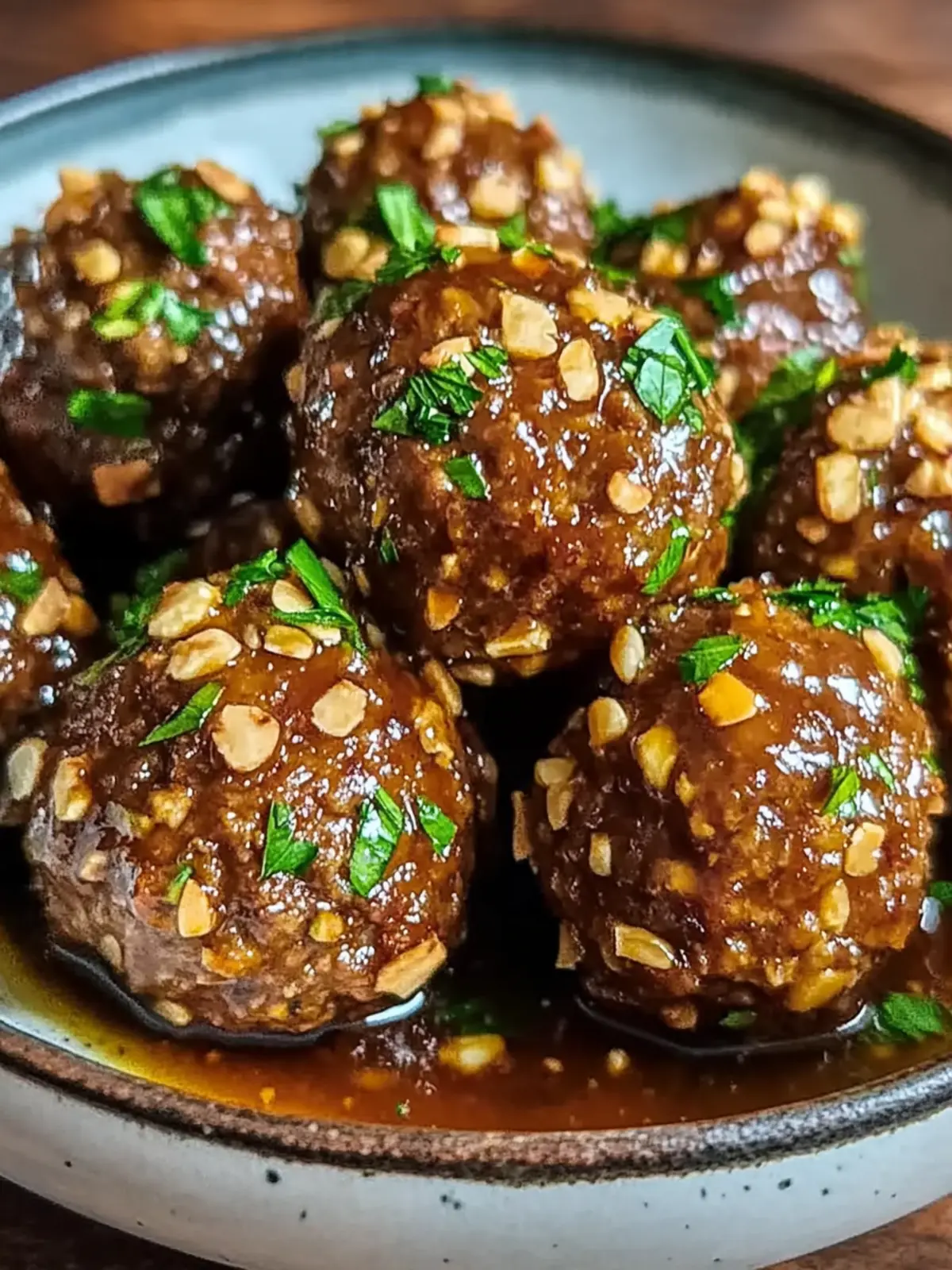 Mushroom Meatballs