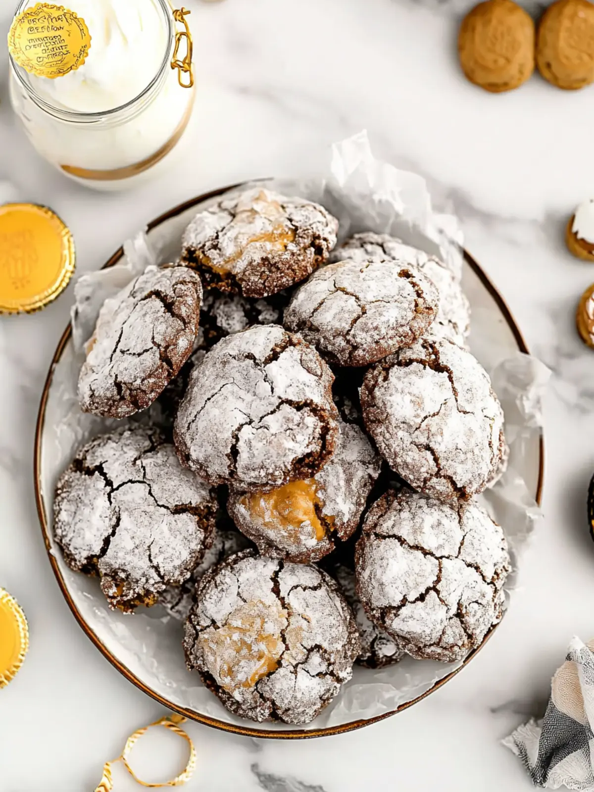 Reese’s Crinkle Cookies