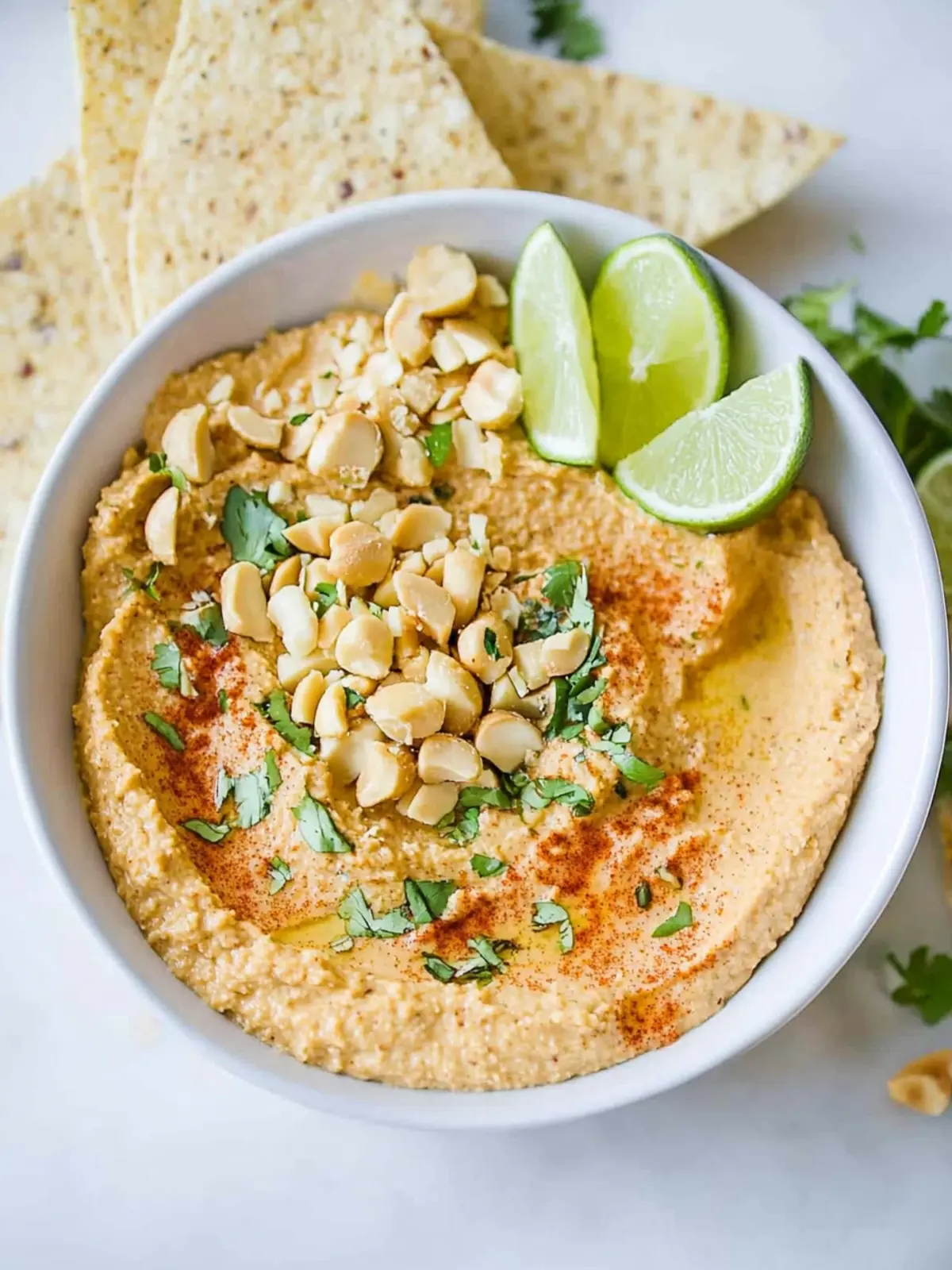 Thai Peanut Hummus