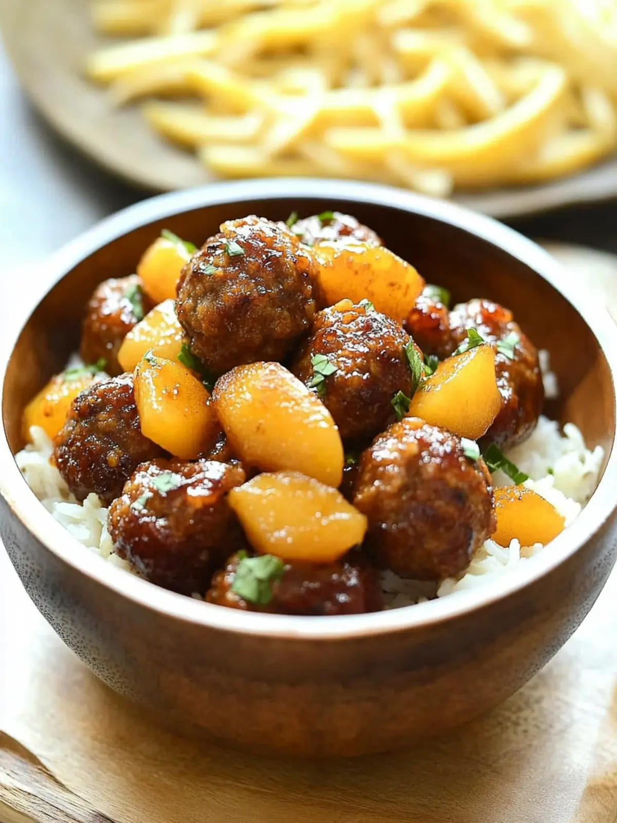 Easy Hawaiian Meatballs