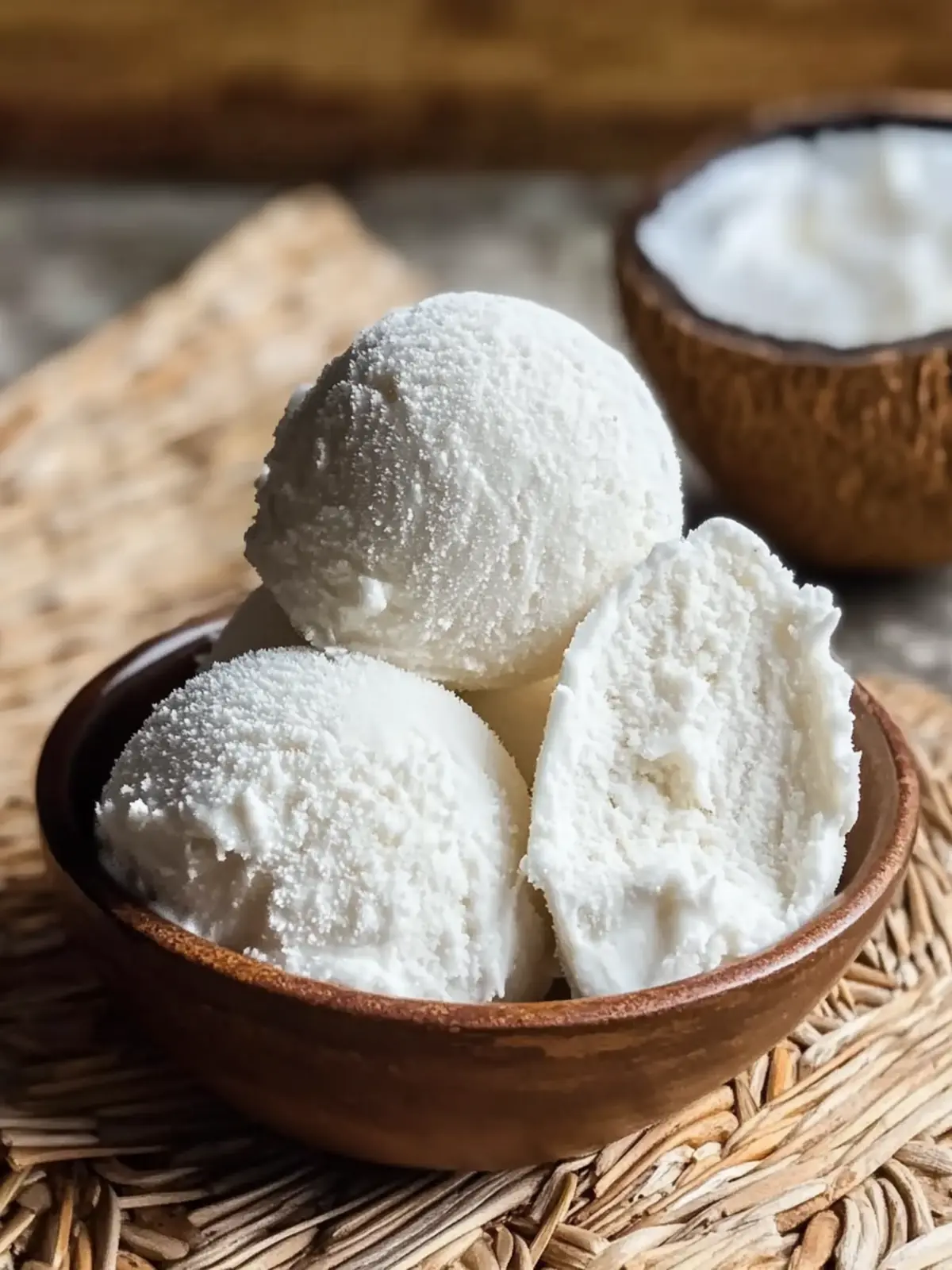 Thai Coconut Milk Ice Cream