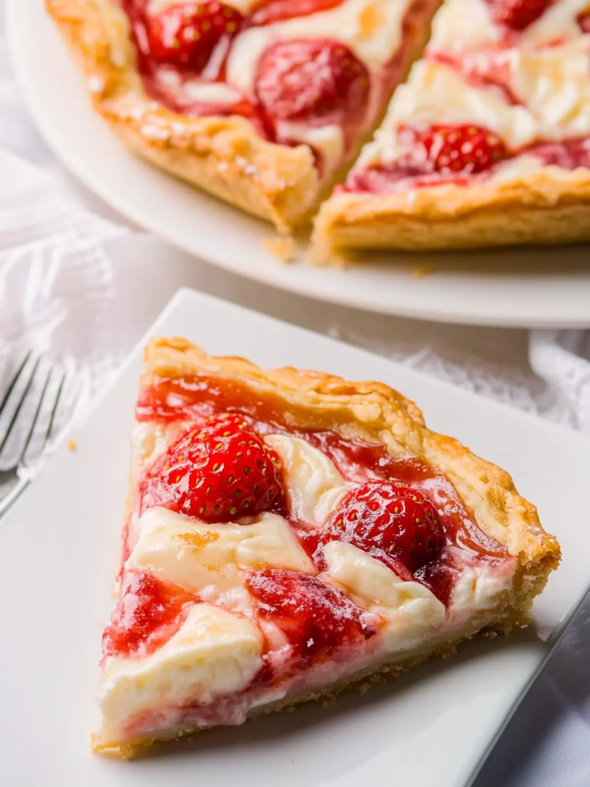 Strawberry Cheesecake Tart