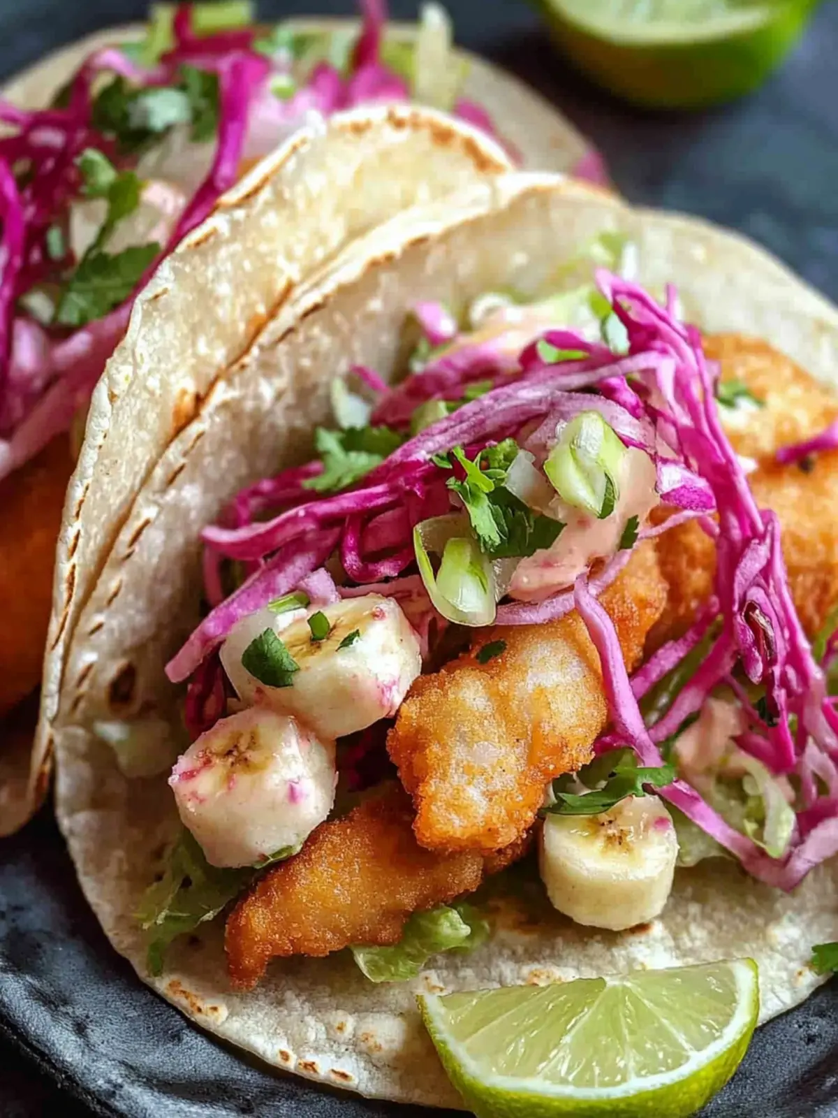 Vegan Fish Tacos (with Banana Blossom!)