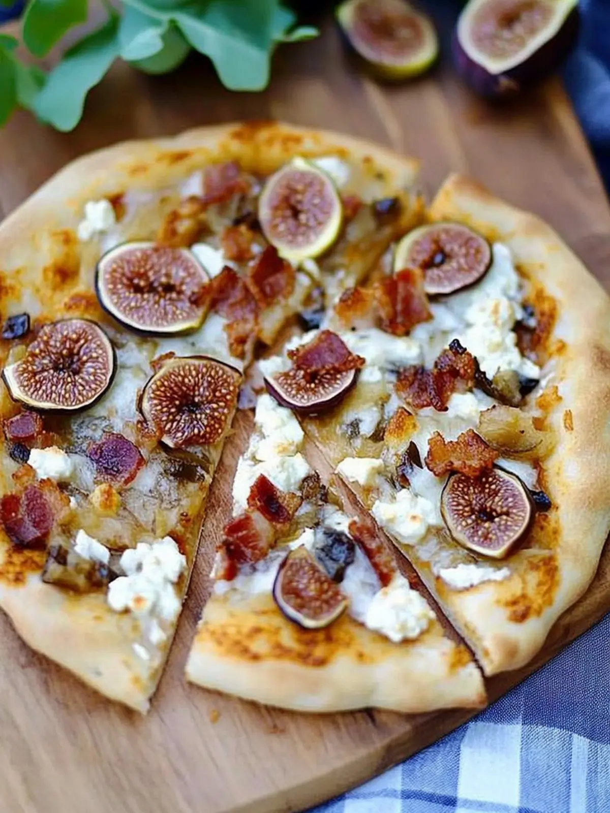 Bacon Fig Pizza