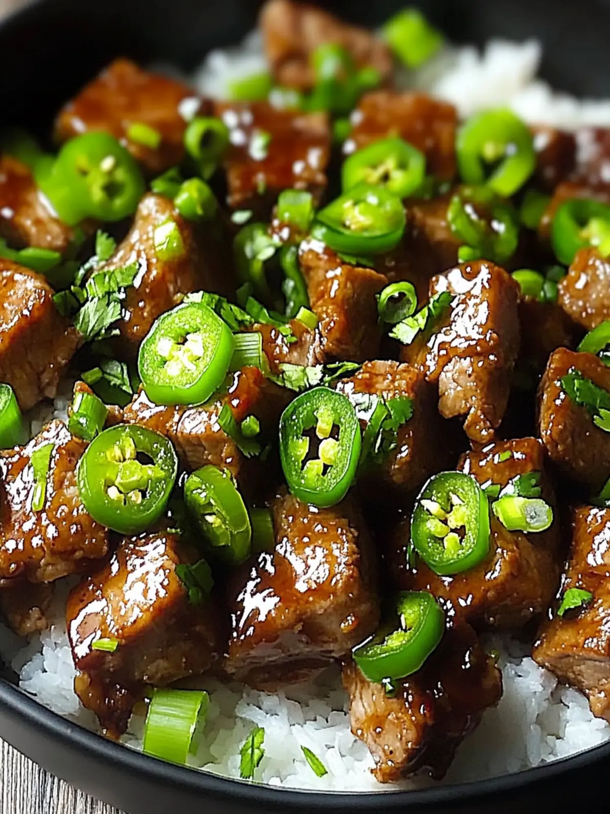 Sweet Jalapeno Glazed Pork