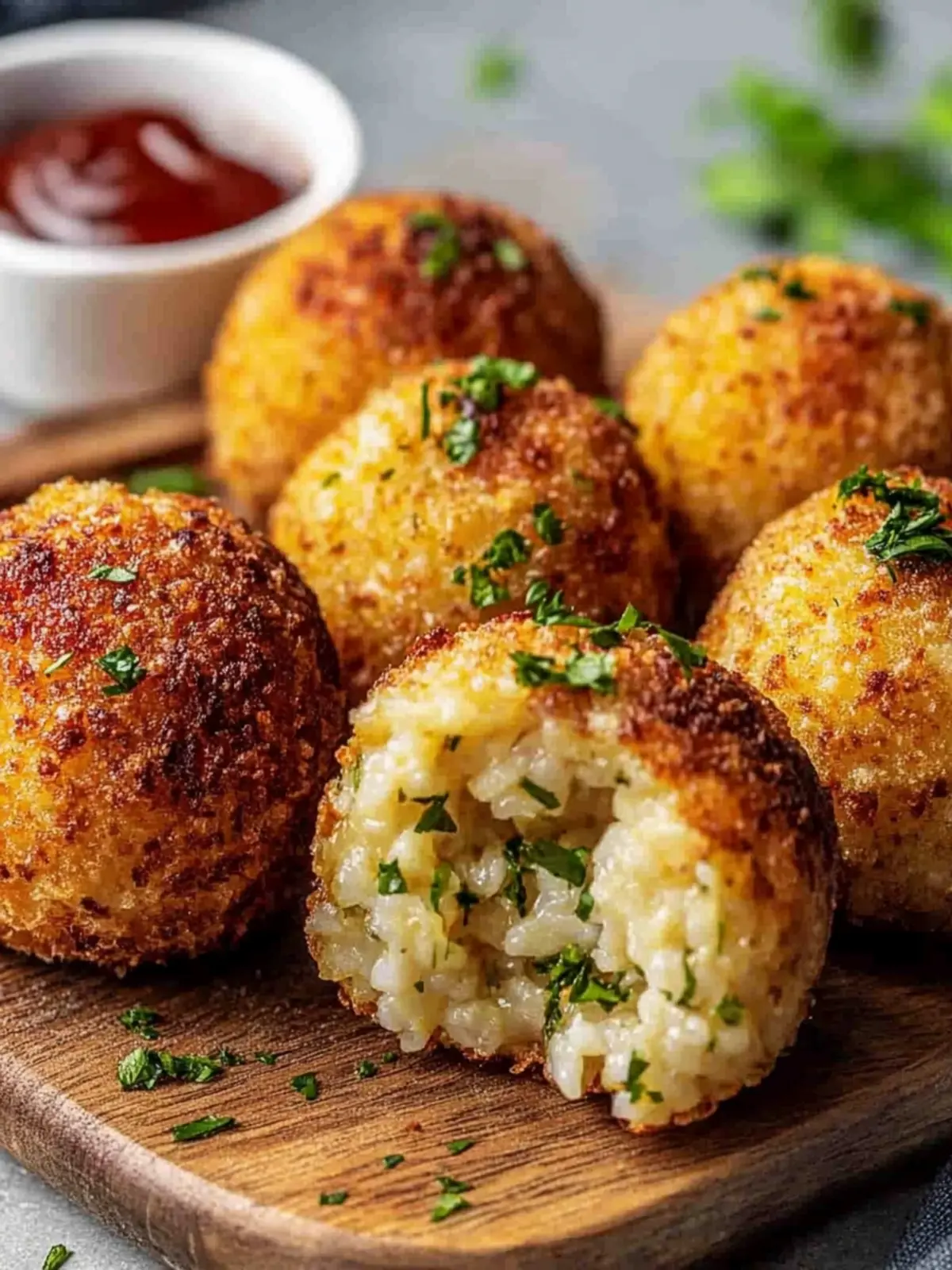 Authentic Baked Arancini