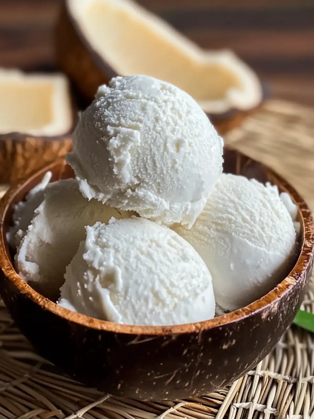 Thai Coconut Milk Ice Cream