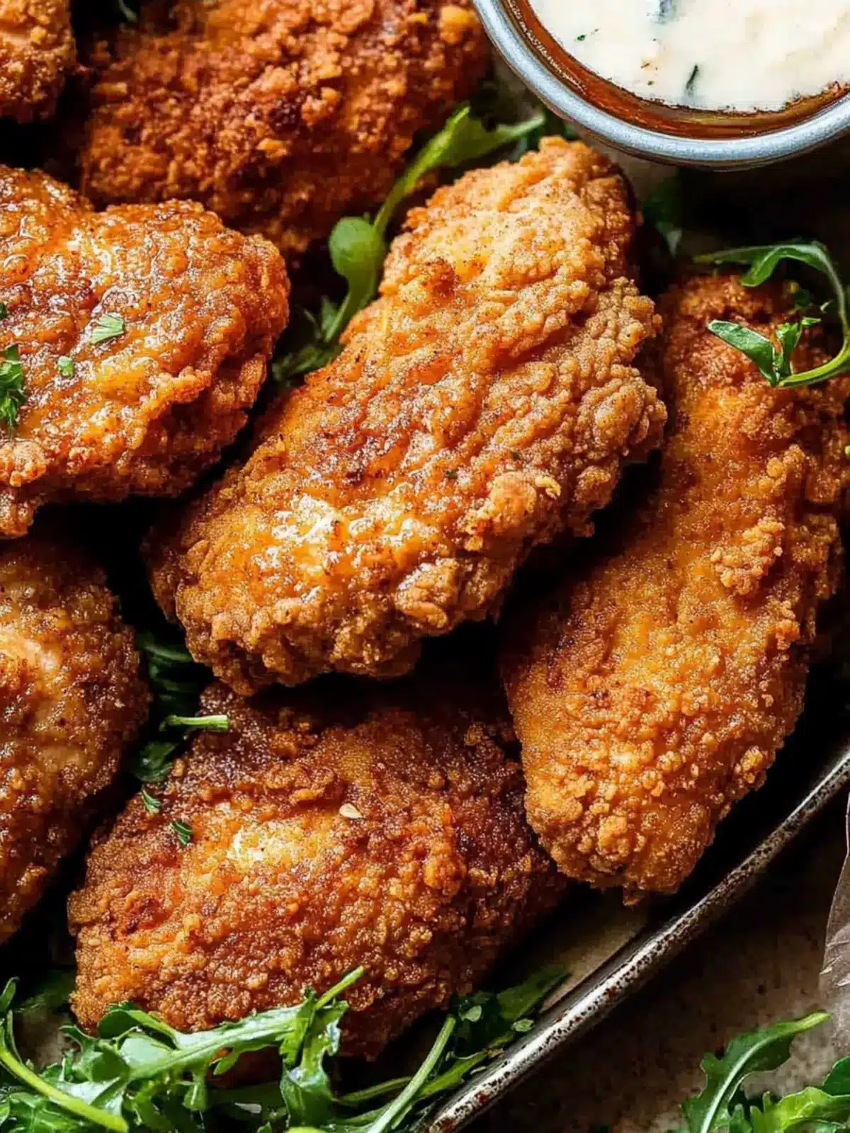 Vegan Buttermilk Air Fryer Seitan Chicken