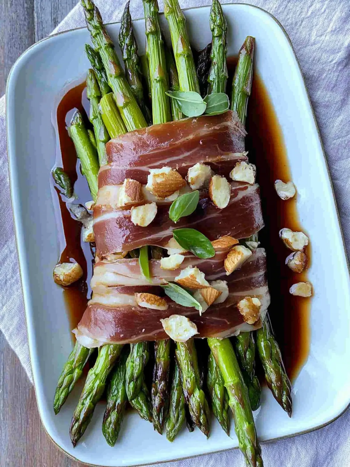 Asparagus Wrapped in Prosciutto