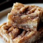 Heavenly Cinnamon Swirl Snickerdoodle Blondies