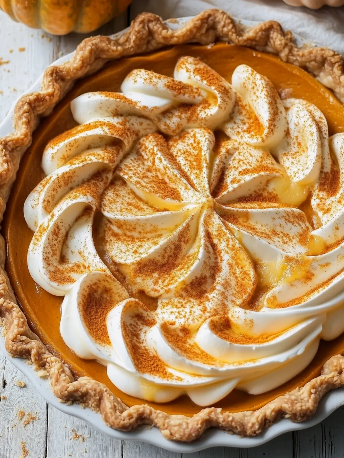 Pumpkin Mascarpone Pie