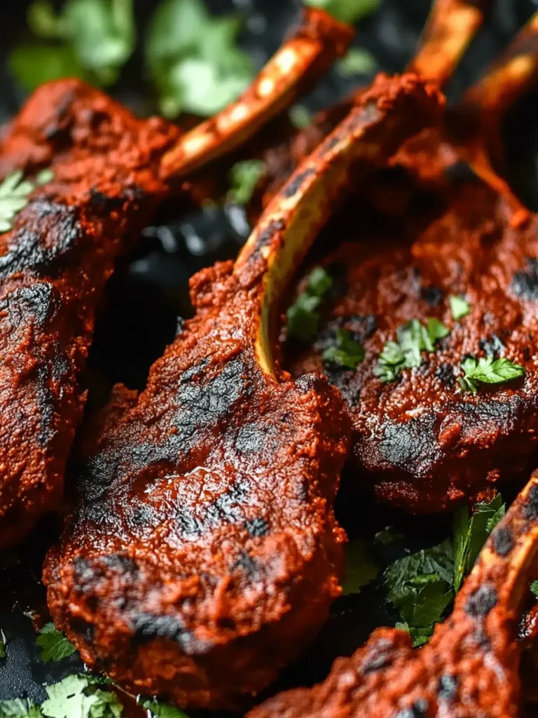 Tandoori Masala Lamb Chops