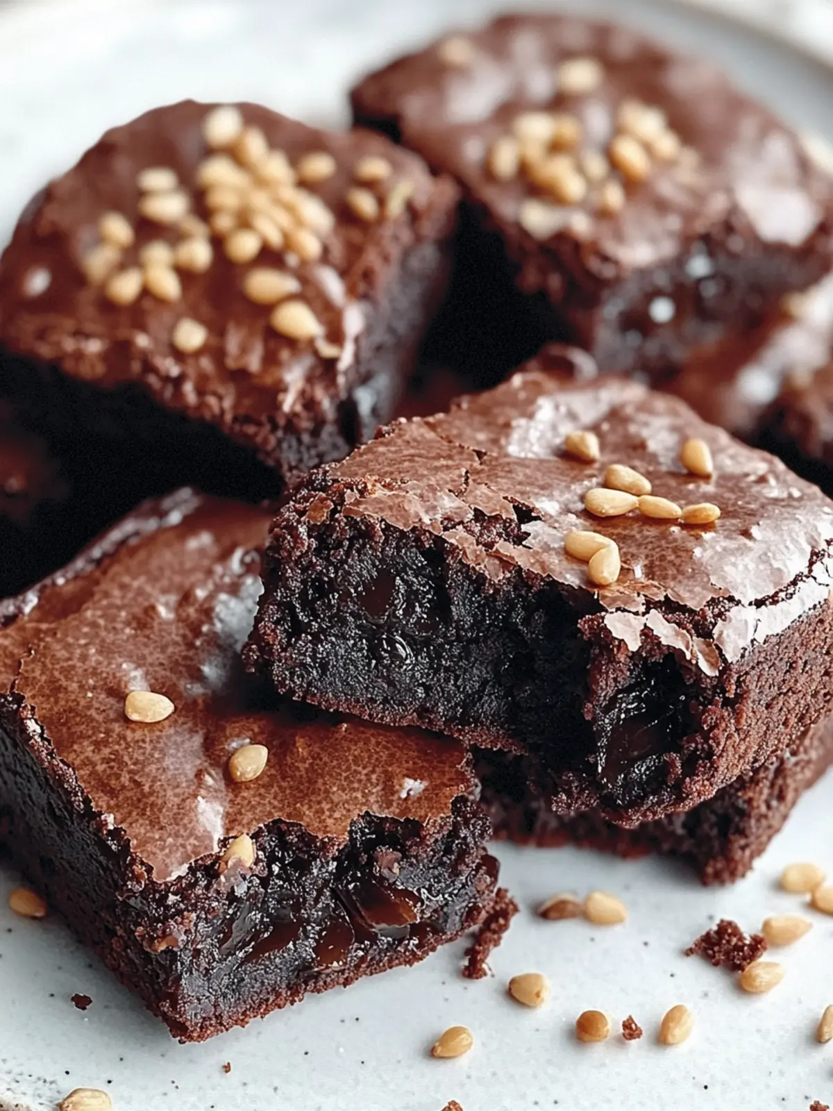Best Tahini Date Brownies
