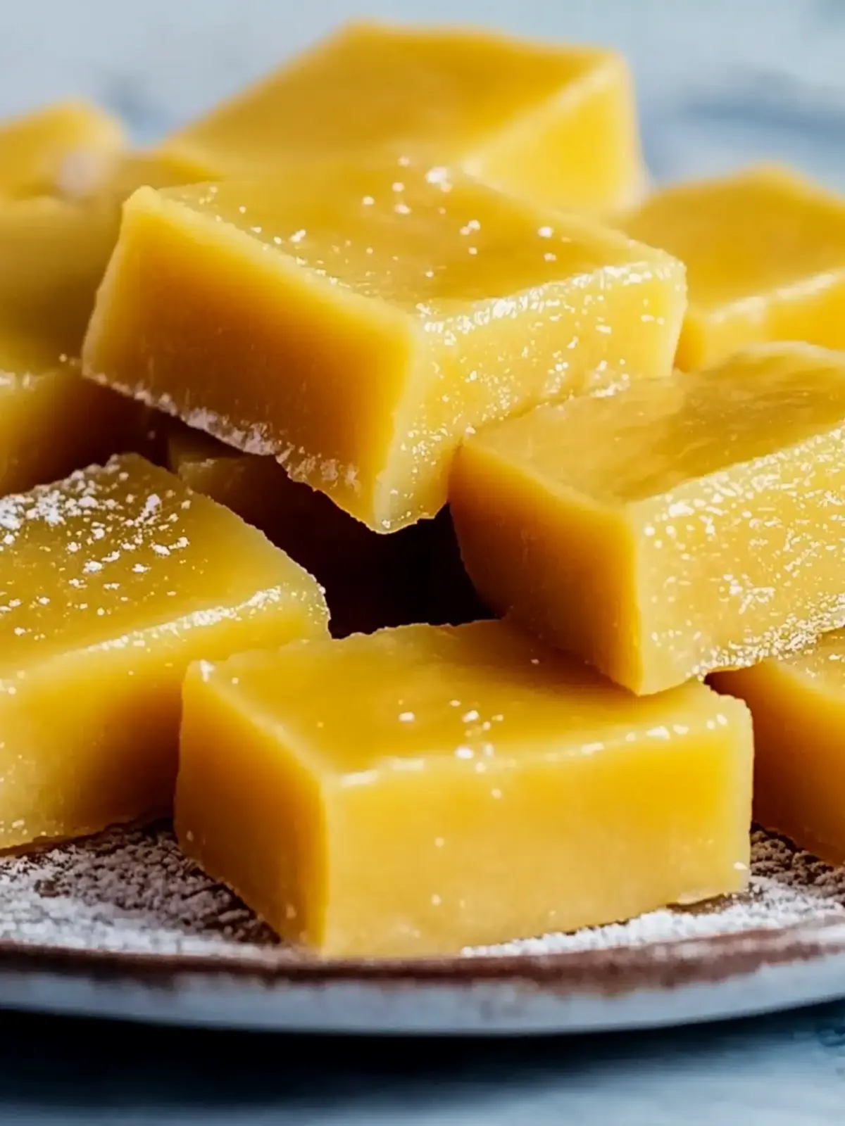 Mango Sticky Butter Mochi
