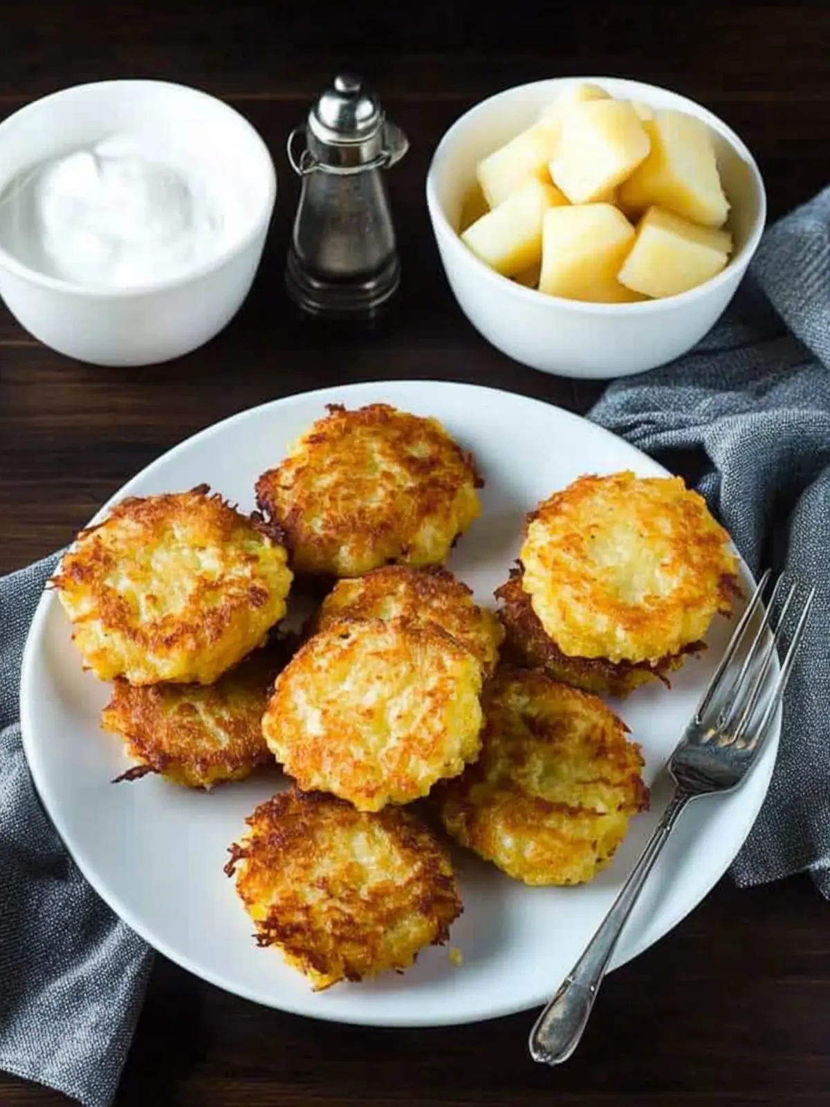 Gluten Free Crispy Yukon Gold Latkes