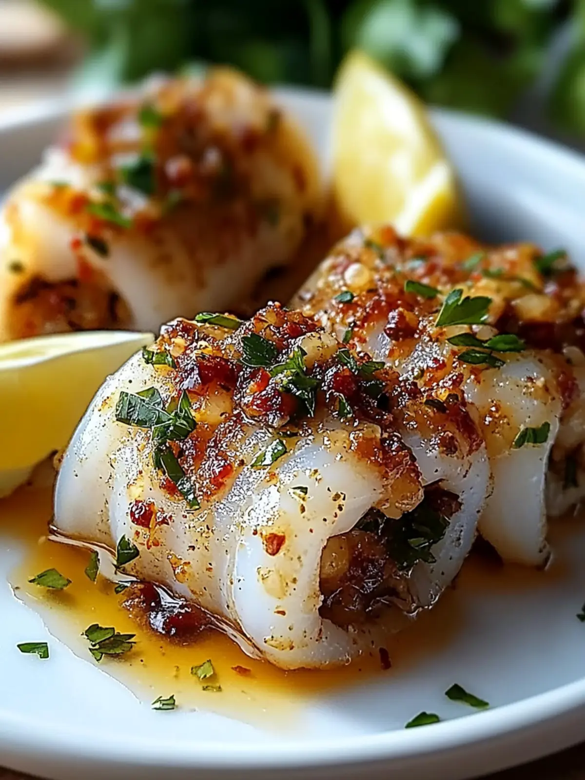 Greek Stuffed Calamari