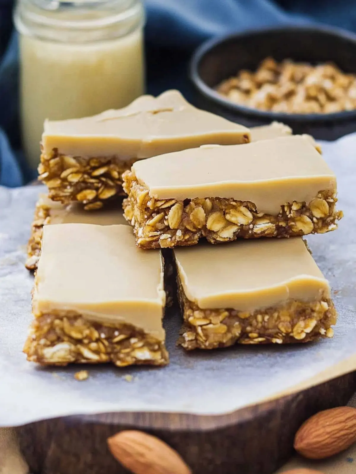 Sweet And Salty Peanut Butter Granola Bars
